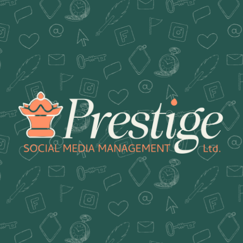 Prestige Social Media Management logo – symbolising strategy, power, and brand visibility.